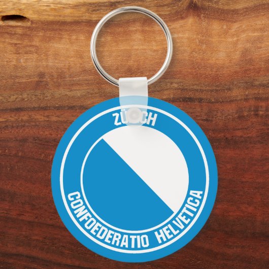 Zürich-RundEmblem Schlüsselanhänger (Vorderseite)