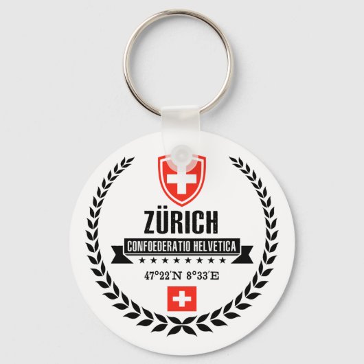 Zürich Schlüsselanhänger (Vorderseite)