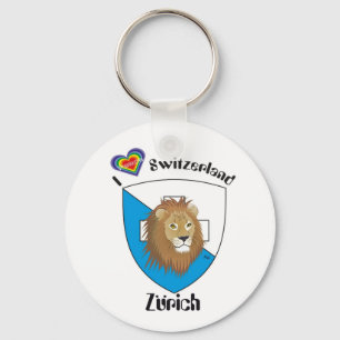 Zürich Schweiz æger Schlüsselanhänger