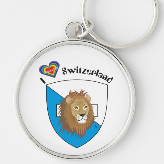 Zürich Schweiz æger Schlüsselanhänger (Vorne)
