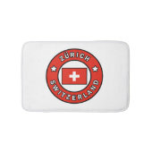 Zürich Schweiz Badematte (Vorderseite)