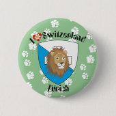Zürich Schweiz Button (Vorderseite)