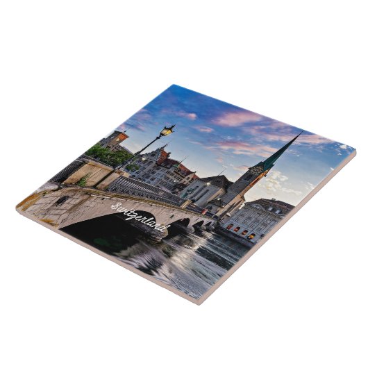 Zürich, Schweiz Fliese (Seite)