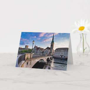 Zürich, Schweiz Karte