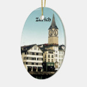 Zürich, Schweiz Keramikornament (Links)