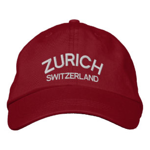 Zürich* Schweiz Klassische Cap Bestickte Kappe