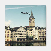 Zürich, Schweiz Magnet (Vorne)