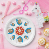 Zürich Schweiz Pappteller (Party)