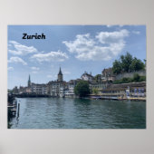 Zürich Schweiz Poster (Vorne)