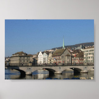 Zürich, Schweiz Poster
