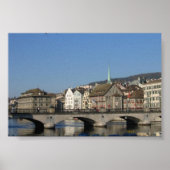 Zürich, Schweiz Poster (Vorne)