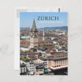 zurich Schweiz Postkarte (Vorne/Hinten)