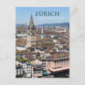 zurich Schweiz Postkarte (Vorderseite)