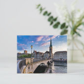 Zürich, Schweiz Postkarte (Stehend Vorderseite)