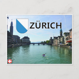 Zürich - Schweiz Postkarte