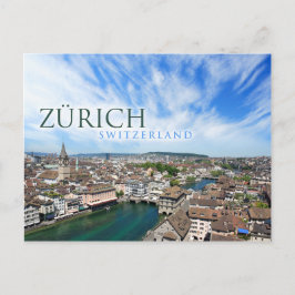 zurich Schweiz Postkarte