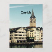 Zürich, Schweiz Postkarte (Vorderseite)