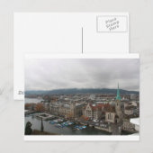 Zürich, Schweiz Postkarte (Vorne/Hinten)