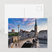 Zürich, Schweiz Postkarte (Vorne/Hinten)