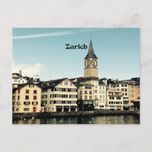 Zürich, Schweiz Postkarte