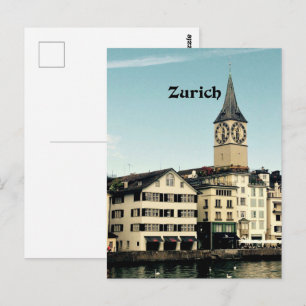 Zürich, Schweiz Postkarte
