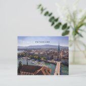 Zürich, Schweiz Postkarte (Stehend Vorderseite)
