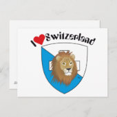 Zürich Schweiz Postkarte (Vorne/Hinten)