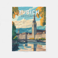 Zürich Schweiz Reise Kunst Vintage