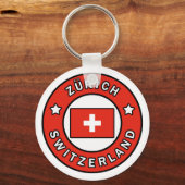 Zürich Schweiz Schlüsselanhänger (Vorderseite)
