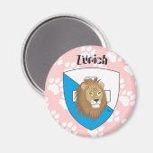 Zürich Schweiz Schweiz Magnet (Vorderseite/Rückseite)