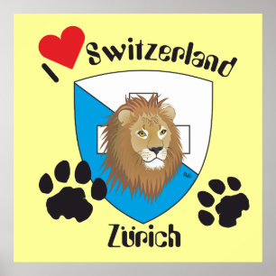 Zürich Schweiz Schweiz Poster