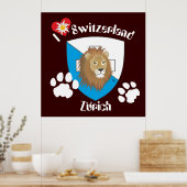 Zürich Schweiz Schweiz Poster (Küche)