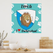 Zürich Schweiz Schweiz Poster (Küche)
