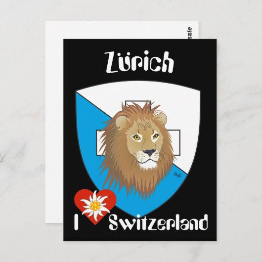 Zürich Schweiz Schweiz Postkarte (Vorne/Hinten)