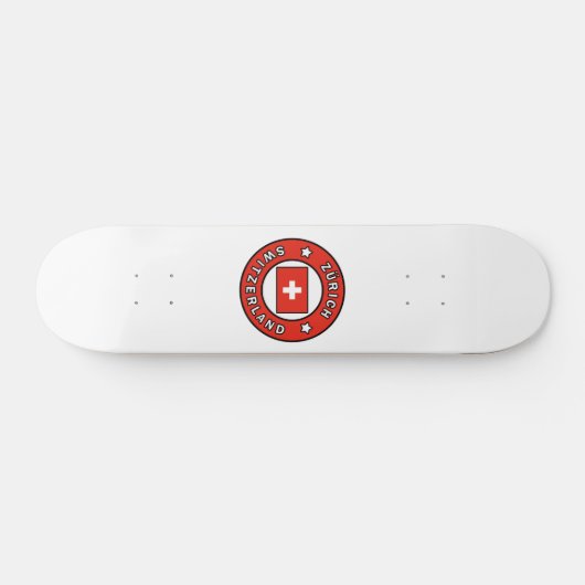 Zürich Schweiz Skateboard (Horizontal)