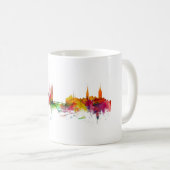 Zürich Schweiz Skyline Kaffeetasse (VorderseiteRechts)