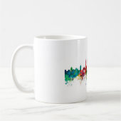 Zürich Schweiz Skyline Kaffeetasse (Links)