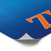 Zürich, Schweiz Stadt, Blick auf den Wachturm Poster (Ecke)