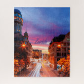 Zürich Schweiz Sunset Puzzle (Vertikal)