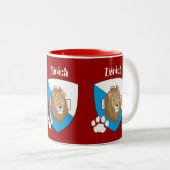 Zürich Schweiz Svizzera Tasse (VorderseiteRechts)
