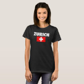 Zürich Schweiz T-Shirt (Vorne ganz)