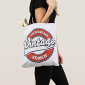 Zürich Schweiz Vintages Logo Tasche (Von Nahem)