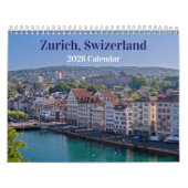 Zurich Switzerland 2026 Kalender (Titelbild)