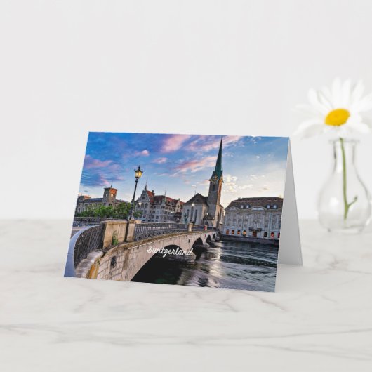 Zurich, Switzerland Karte (Kleine Pflanze)