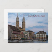 Zurich Switzerland Postkarte (Vorne/Hinten)