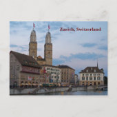 Zurich Switzerland Postkarte (Vorderseite)