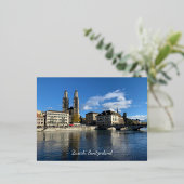 Zurich Switzerland Postkarte (Stehend vorne)