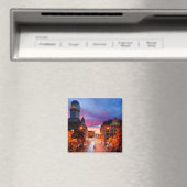 Zurich Switzerland Sunset Magnet (In Situ (Geschirrspüler))