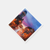 Zurich Switzerland Sunset Serviette (Ecke)