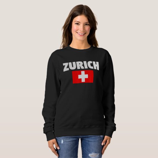 Zurich Switzerland Sweatshirt (Vorne ganz)